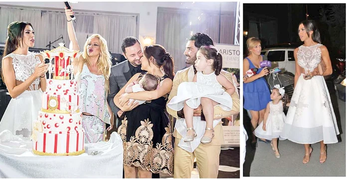 Raluca şi fiica ei au fost  îmbrăcate la fel