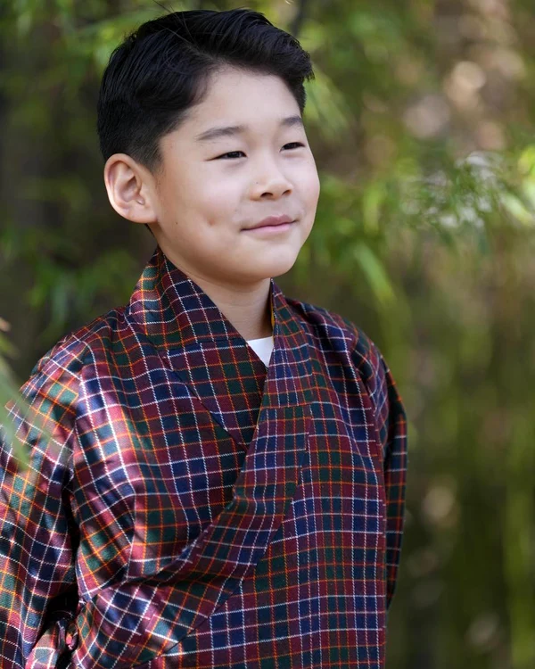 Prințul Jigme Namgyel la 9 ani Casa Regală din Bhutan jpg