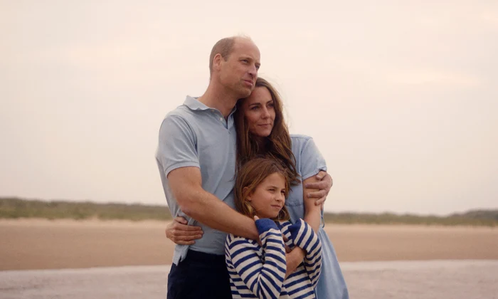 Prințesa Charlotte cu Prințul William și Prințesa Kate, Profimedia jpg