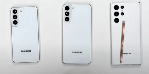 Cele trei modele de Samsung Galaxy S22 Captura ZONEofTECH / YouTube