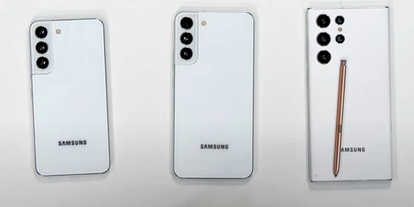 Cele trei modele de Samsung Galaxy S22 Captura ZONEofTECH / YouTube
