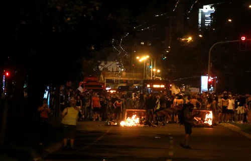 Proteste în Serbia FOTO Profimedia