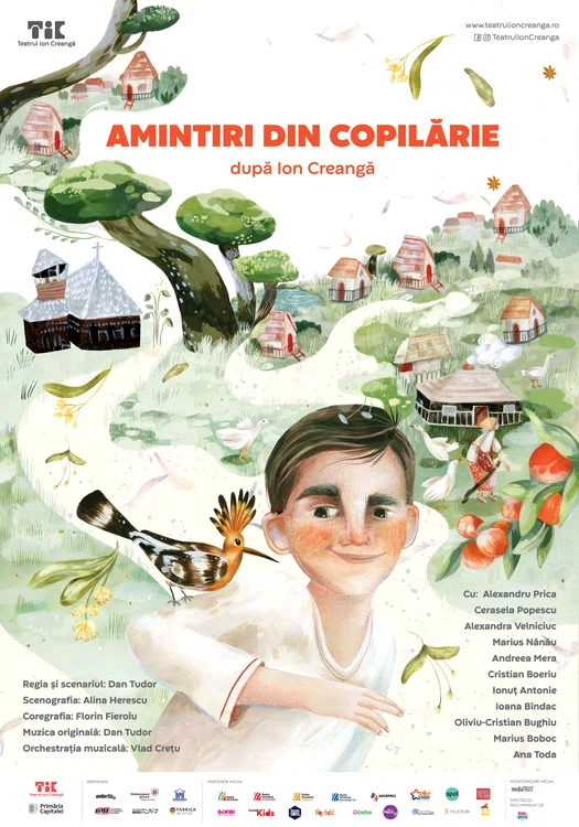 Amintiri din copilărie Afiș Teatrul Ion Creangă jpg