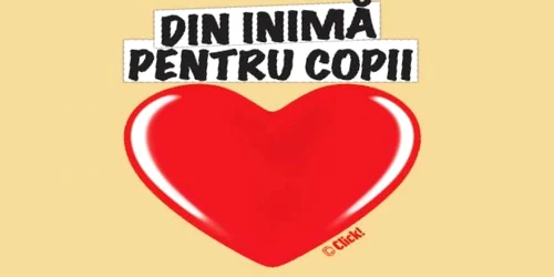 Campaniei „Din inima pentru copii", derulată de trustul Adevărul