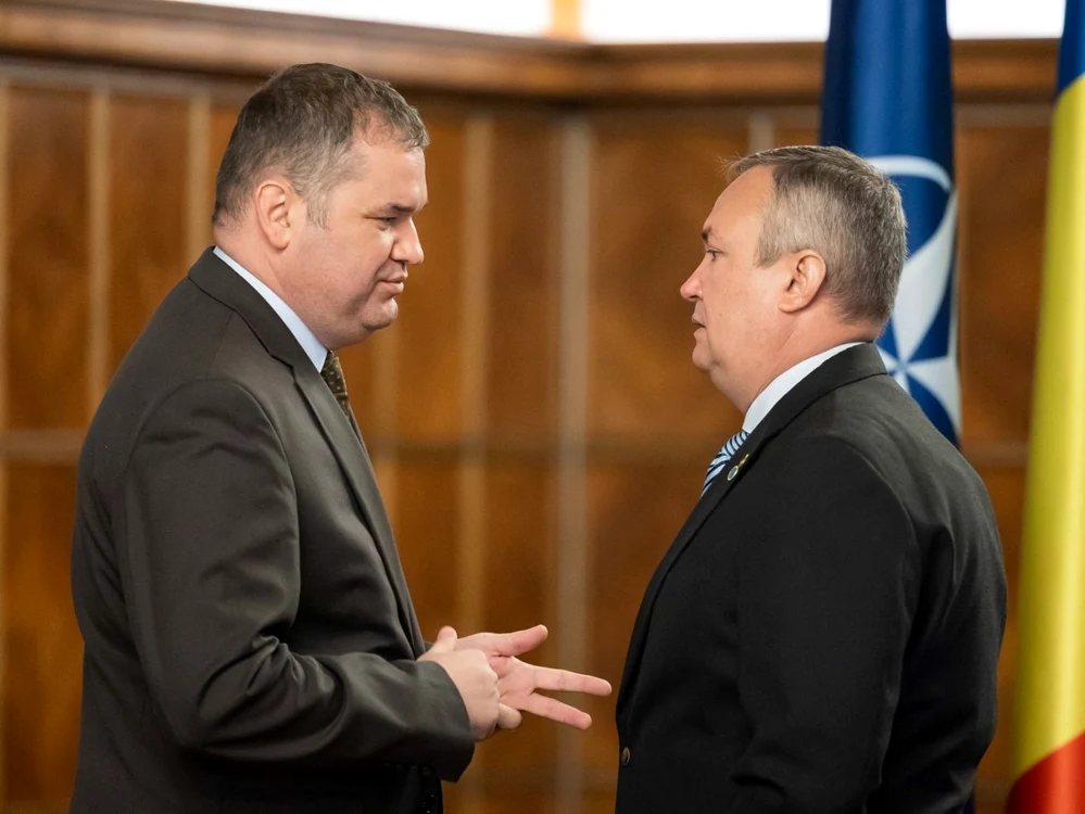 Cseke Attila şi premierul Nicolae Ciucă FOTO Guvernul Romaniei