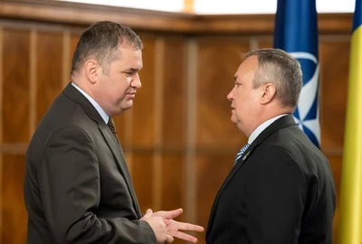 Cseke Attila si Nicolae Ciuca FOTO Guvernul Romaniei