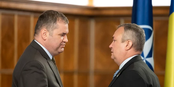 Cseke Attila si Nicolae Ciuca FOTO Guvernul Romaniei