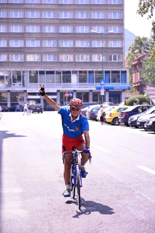 Gabriel Vâlcu a poposit ieri la Braşov. FOTOAndrei Paul.