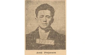 Fotografia spărgătorului Aurel Panțurescu, zis „Aroncuteanu”, publicată de ziarul „Timpul” din 7 ianuarie 1945