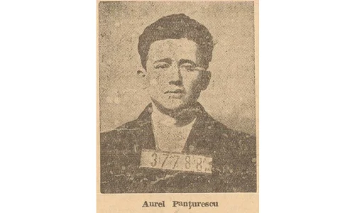 Fotografia spărgătorului Aurel Panțurescu, zis „Aroncuteanu”, publicată de ziarul „Timpul” din 7 ianuarie 1945
