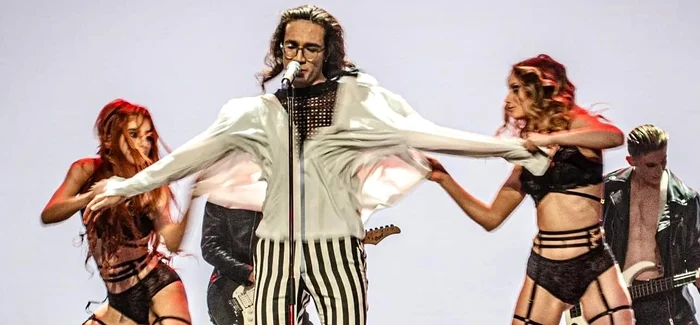 Theodor Andrei a adus 0 puncte pentru România la Eurovision 2023 foto: Facebook 