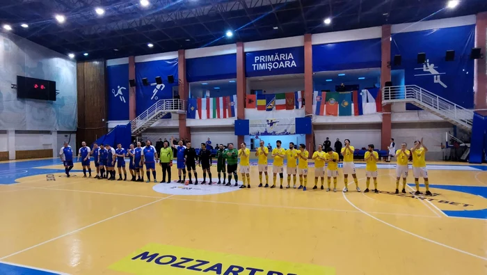 Naționala României de Futsal al preoților catolici FOTO Ștefan Both