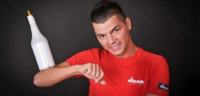 Valentin Luca este cel mai bun barman din România. FotoArhivă Personală