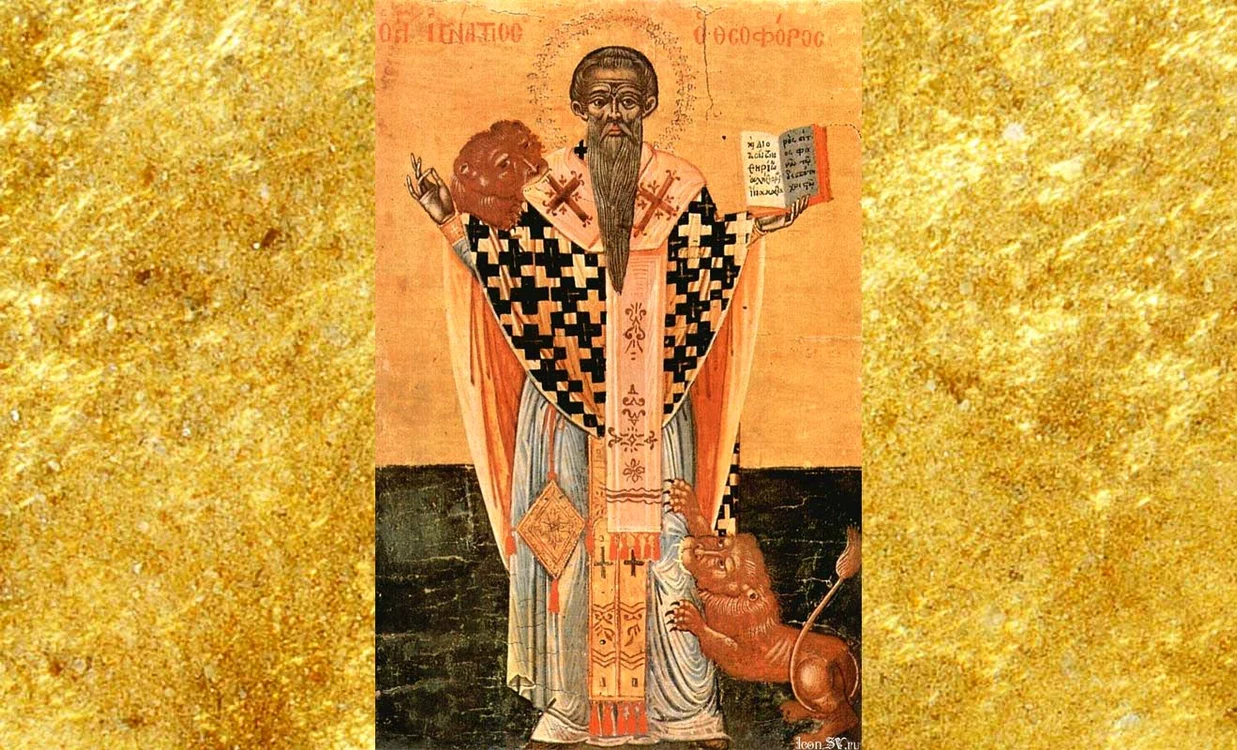 Sfântul Ignatie Teoforul, episcopul Antiohiei (foto: doxologia.ro)