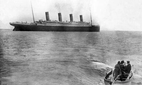 Titanic s a scufundat la 14 aprilie 1912, după ce s a ciocnit de un aisberg în nordul Oceanului Atlantic  jpeg