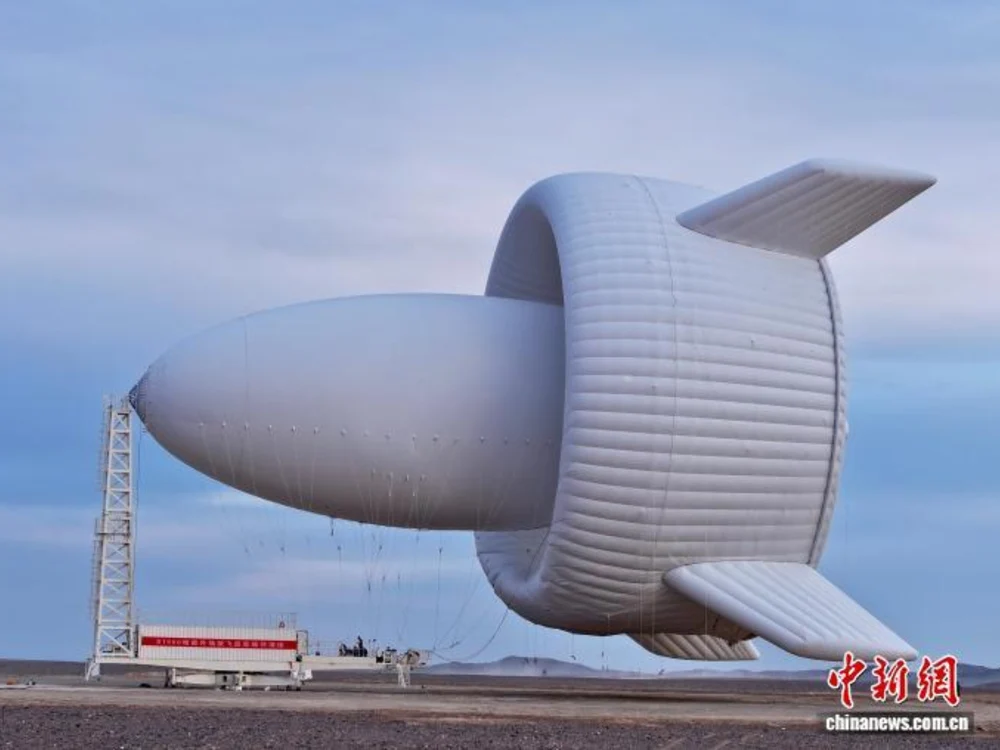 China a lansat cea mai mare turbină eoliană zburătoare din lume