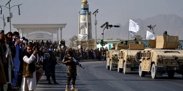 parada talibani kandahar afganistan 8 noiembrie 2021 foto AFP