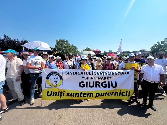 Profesorii s-au pregătit să înfrunte canicula de Cod roșu FOTO: FSE „Spiru Haret”