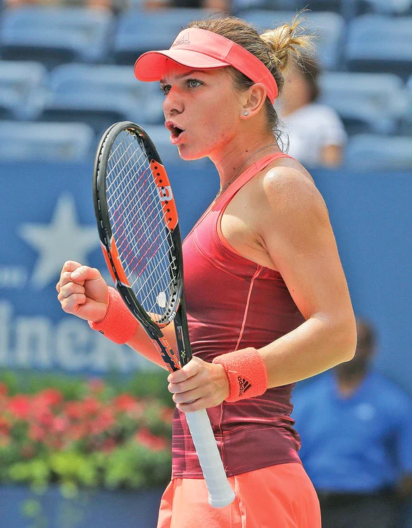 
    Simona Halep este a doua favorită a turneului de Grand Slam care încheie seria celor patru dintr-un sezonFoto: AP  