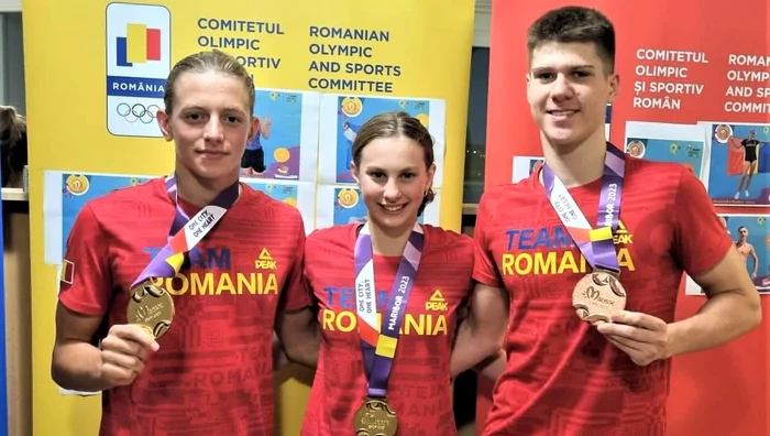 Înotătorii au adus cele mai multe medalii pentru România. Foto Facebook