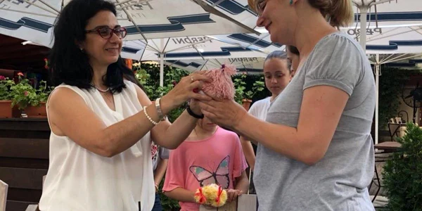 oana zafiriadis creator de păpuşi foto arhiva personala