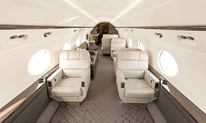 Interiorul avionului Gulfstream G650  jpeg