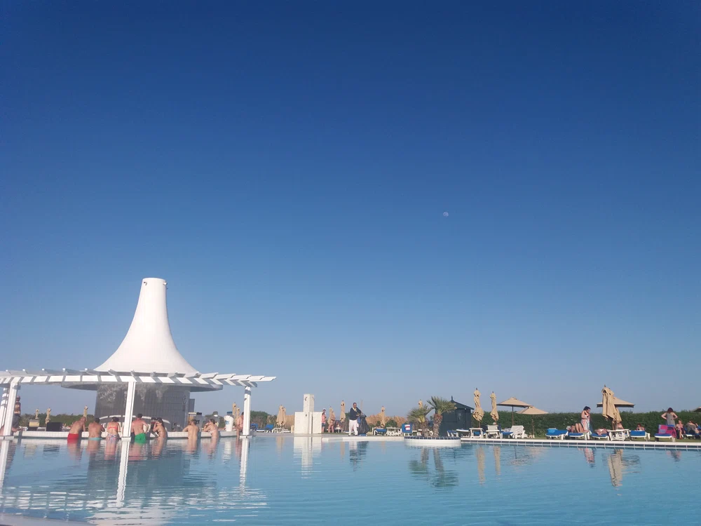 Piscina Hotelului Iberostar, de 4 stele, din Hammamet