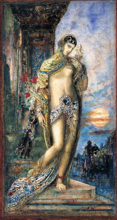 Cântarea Cântărilor. Pictrură de Gustave Moreau  