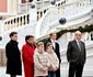 Albert și Charlene de Monaco alături de Prințesa Stephanie și doi dintre copiii ei