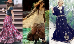 Alege o fustă lungă pentru stilul boho, perfectă pentru sezonul cald  jpeg