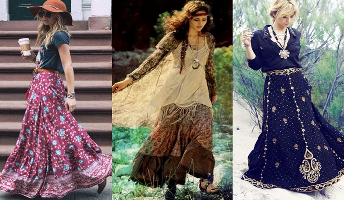 Alege o fustă lungă pentru stilul boho, perfectă pentru sezonul cald  jpeg