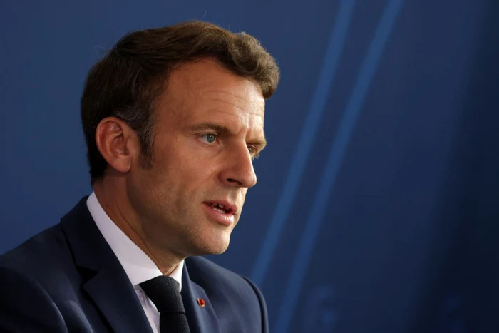 Emmanuel Macron FOTO Getty Images