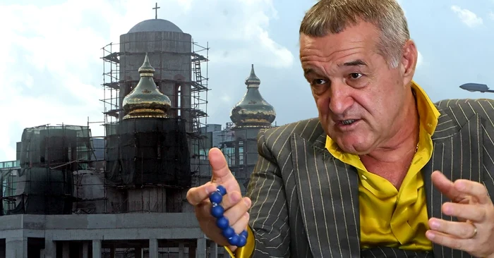 Gigi Becali se implică direct în construcția bisericii familiei