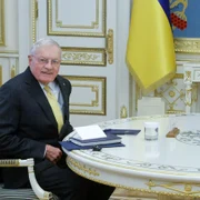 Trimisul special pentru Ucraina și Rusia Keith Kellog, în vizită la Kiev FOTO EPA-EFE