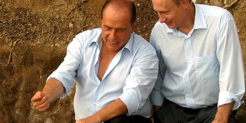 Silvio Berlusconi şi Vladimir Putin