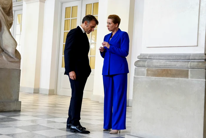 Mette Frederiksen  cu oaspeții, Profimedia (2) jpg