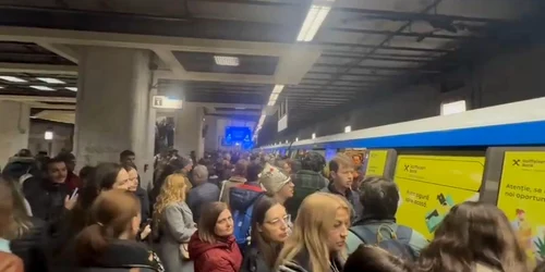 Haos la metrou FOTO Captură video Antena 3 CNN