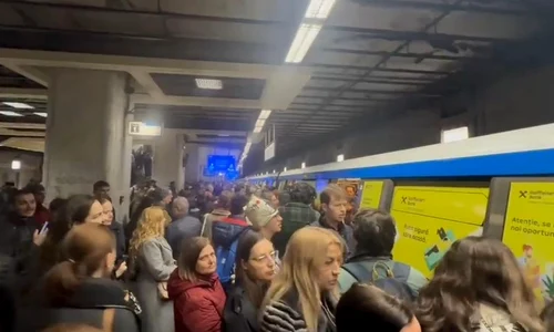 Haos la metrou FOTO Captură video Antena 3 CNN