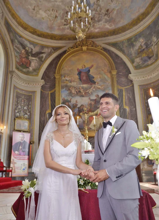 Laura Cosoi şi Cosmin Curticăpean au avut şi sâmbătă o zi plină de emoţiiFOTO: Arhiva personală