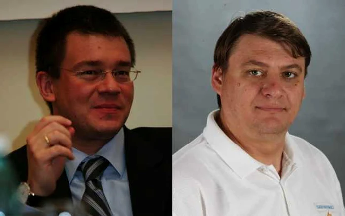 Copreşedintele Alianţei România Dreaptă, Mihai Răzvan Ungureanu, şi redactorul-şef al revistei „Historia”, Ion M. Ioniţă FOTO Adevărul