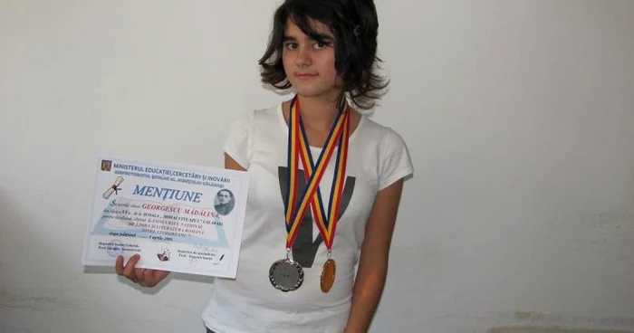 Adolescenta spune că şi-a dorit dintotdeauna să urmeze o carieră în Poliţie 