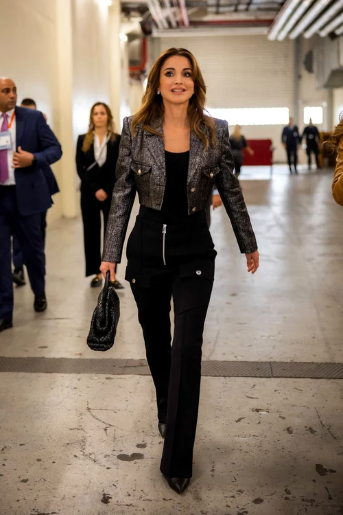 Regina Rania în pantaloni, Profimedia jpg