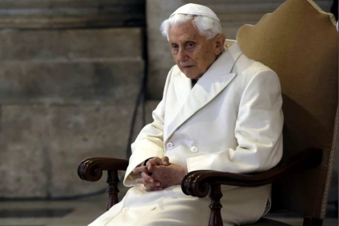 Papa emerit Benedict al XVI-lea / Foto Arhivă