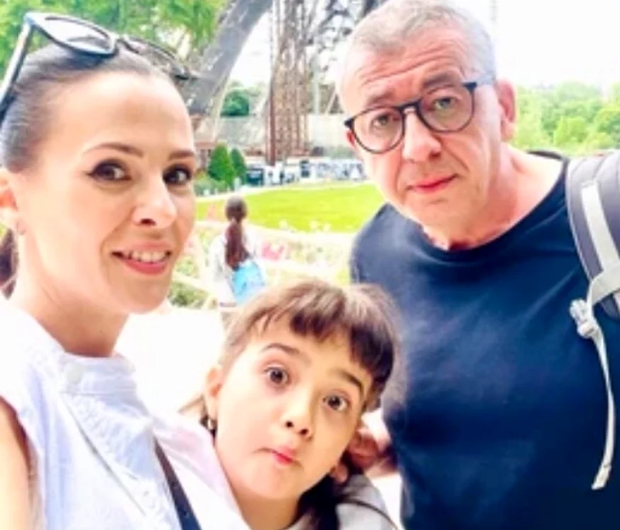 Tatăl Liviei Graur a murit la Paris foto: Instagram 