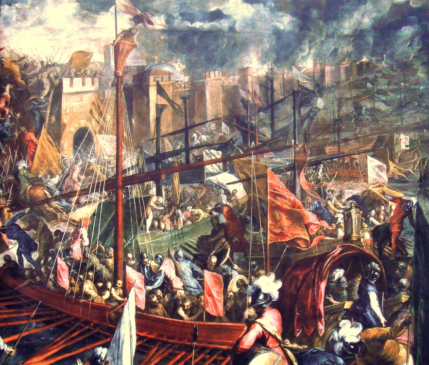 prise de constantinople 1204 Palma Le Jeune JPG jpeg