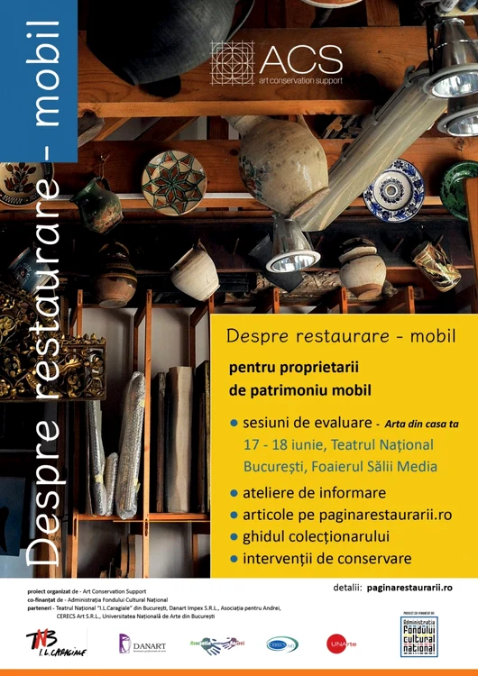 afiş proiect restaurare