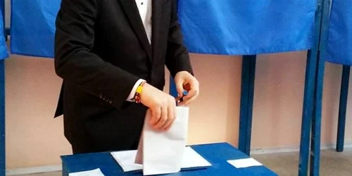 Mario Ovidiu Oprea a votat la Liceul CFR din Craiova