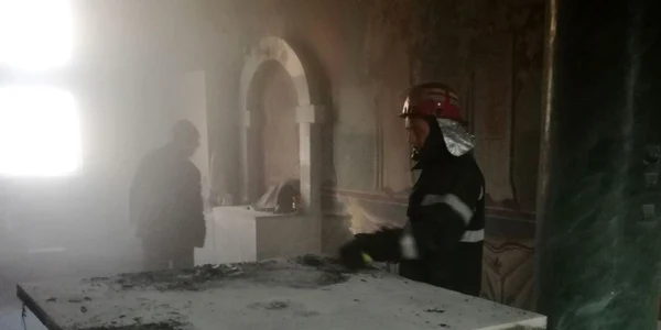 calarasi incendiu