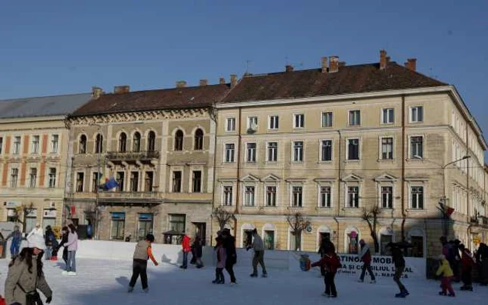 Patinoarele din Cluj sunt deschise în a doua zi de Crăciun