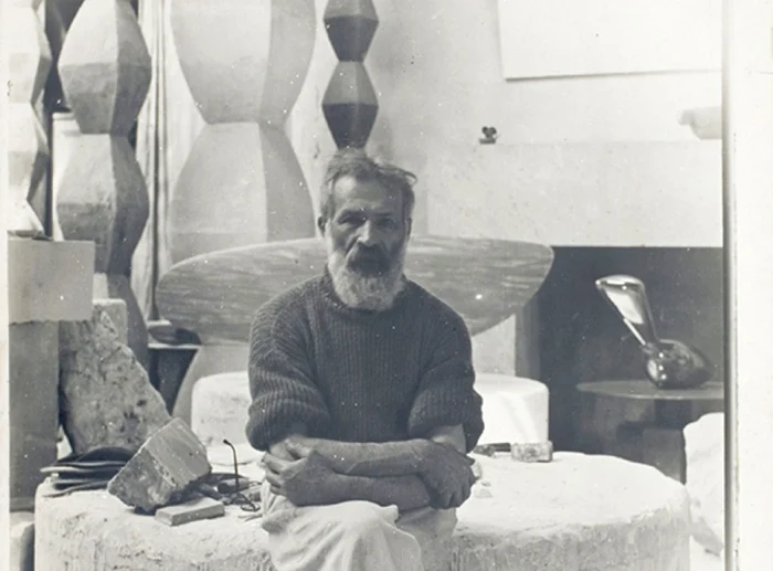 Constantin Brâncuși. Foto: Centrul Brâncuşi